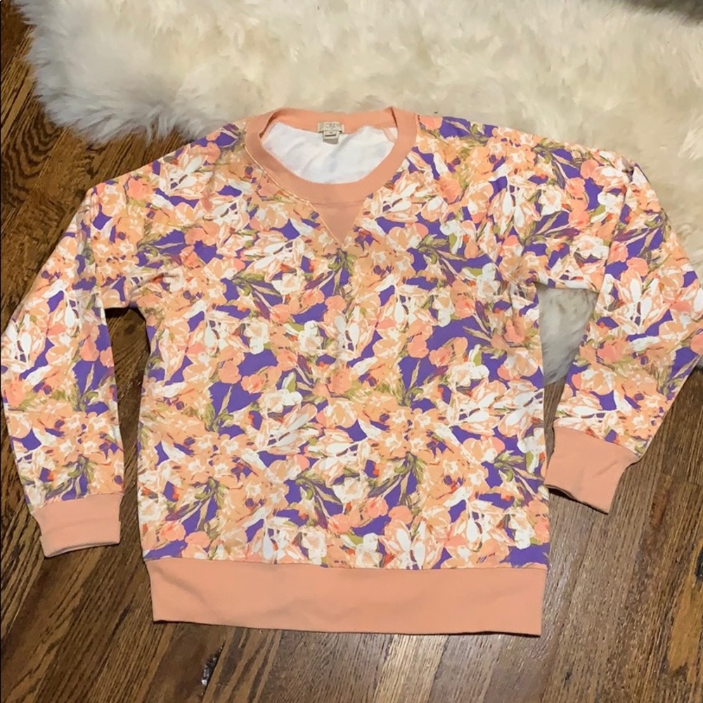 J Crew- crew neck sweater